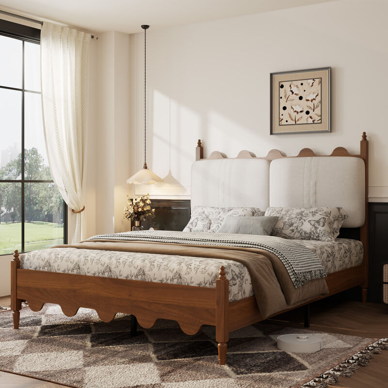 Swatim Queen Size Bed Frame image number 3