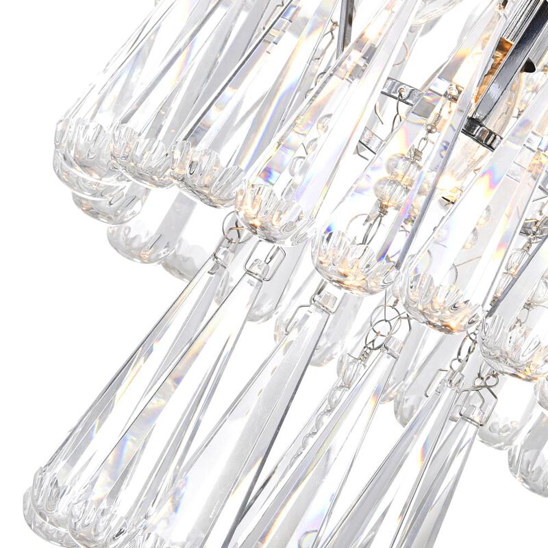 Vast 3 Light Chandelier With Chrome Finish