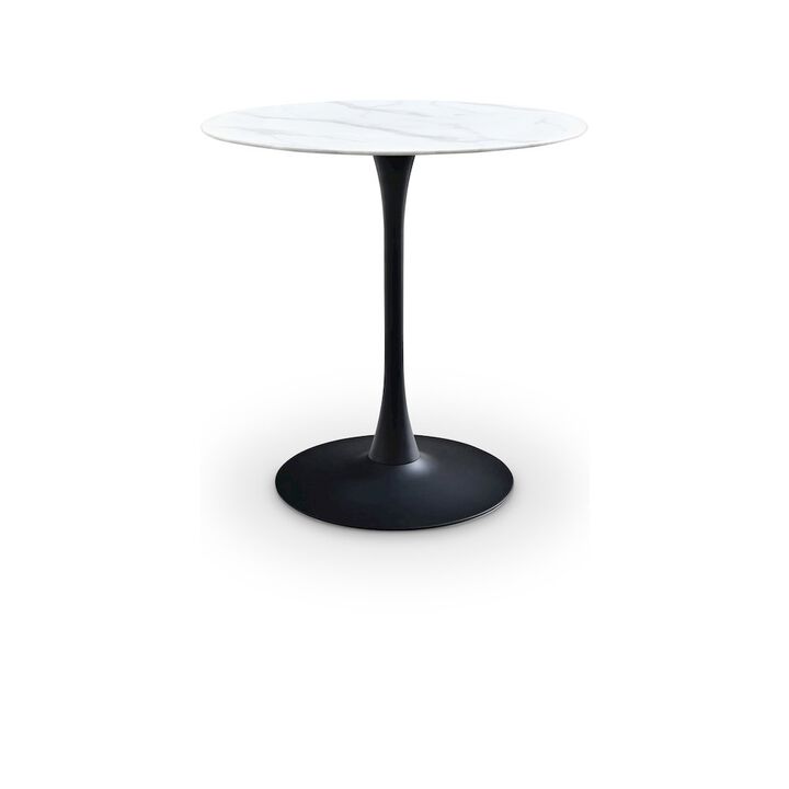 Meridian Furniture Tulip Matte Black Counter Height Table