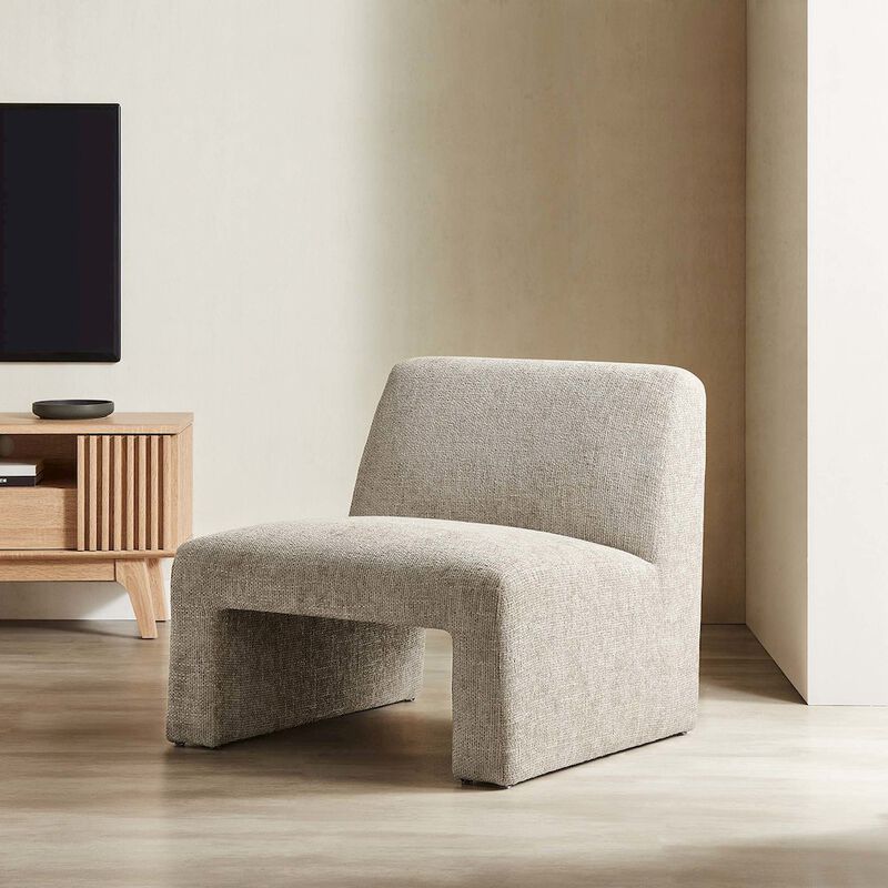 Amita Chenille Upholstered Accent Chair image number 7