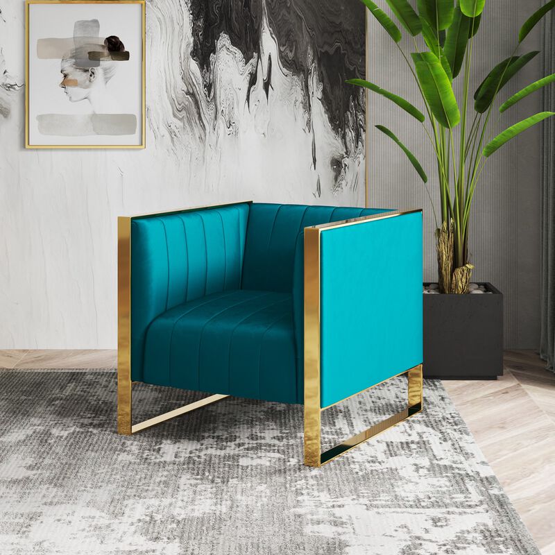 Trillium Blue Accent Chairs (Set of 2)