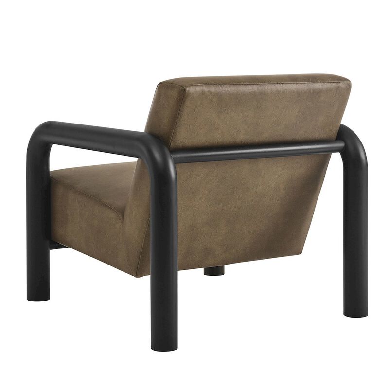 Sereno Vegan Leather Accent Chair image number 4
