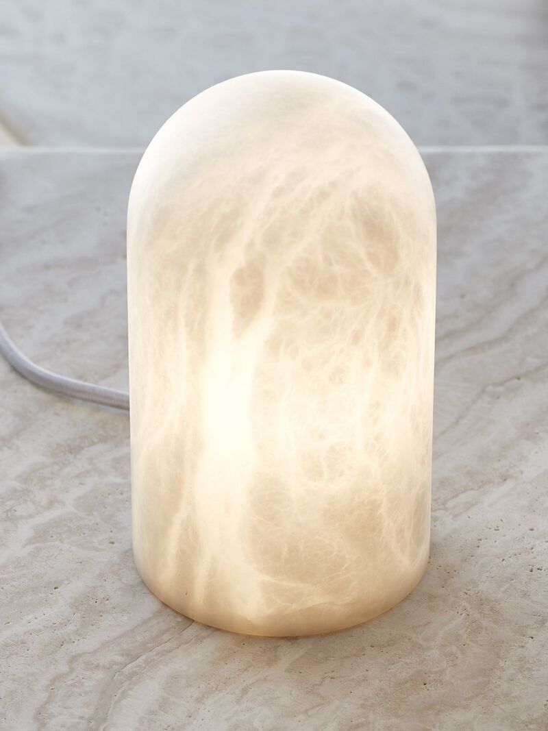 Beacon Lighting Panton Alabaster Table Lamp Modern Decorative Accent Lamp image number 6