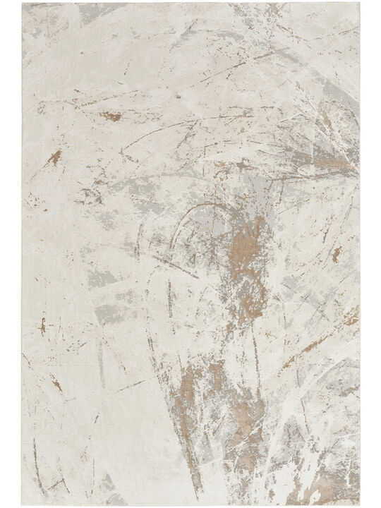 Desire DSR04 Cream/Gray 3'11" x 5'11" Rug