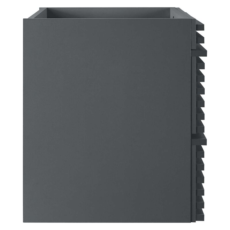 Render 30" Wall-Mount Bathroom Vanity Cabinet (Sink Basin Not Included) image number 2