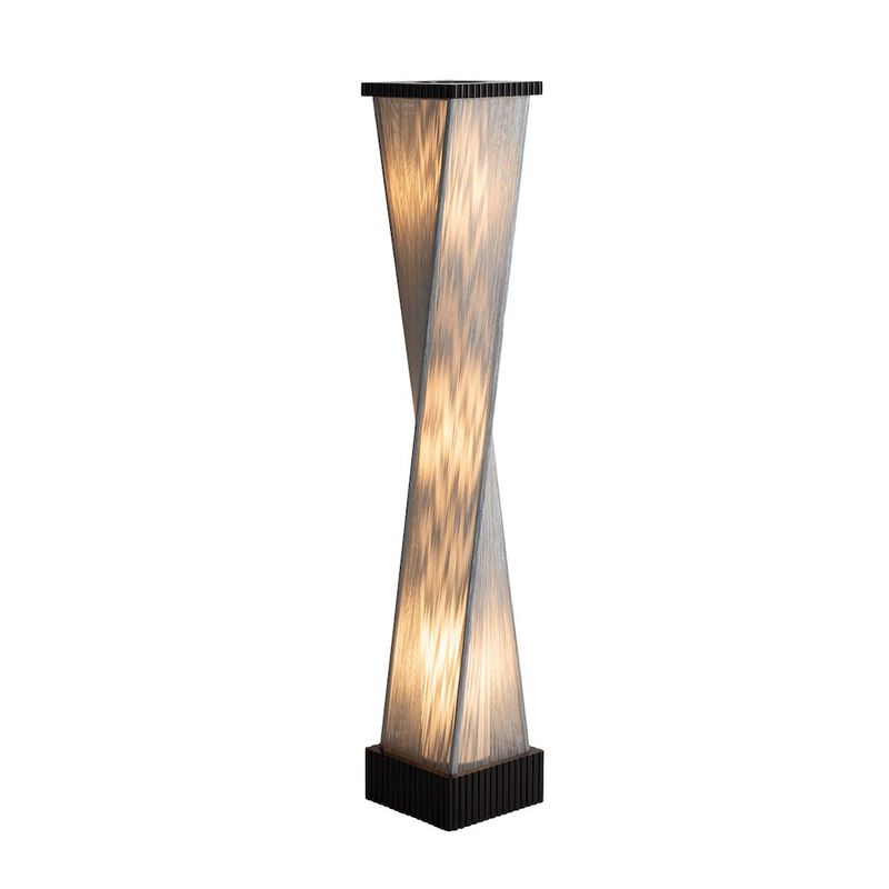 NOVA OF CALIFORNIA Torque Accent Floor Lamp - Ebony