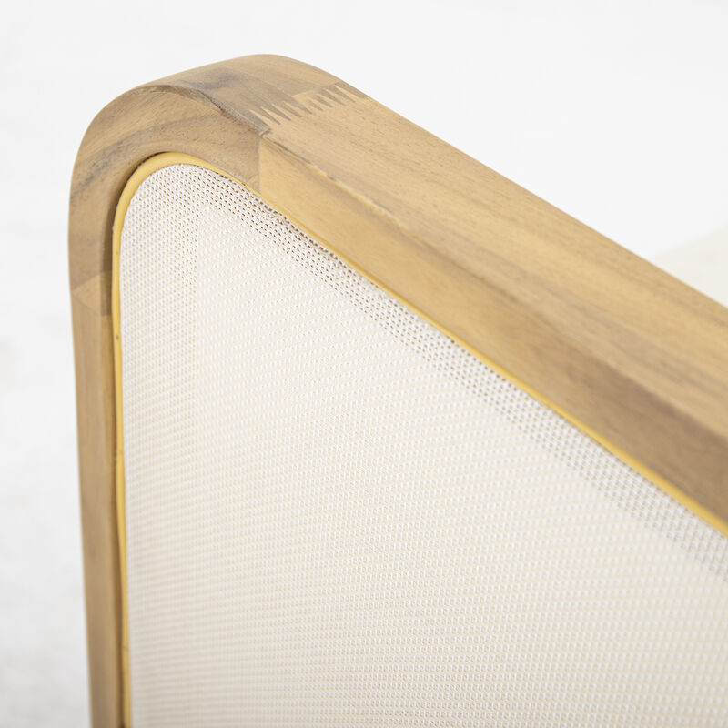 Merax (Set of 2) Outdoor Acacia Wood Patio Club Chair