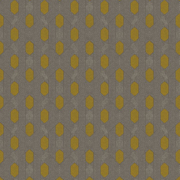 Absolutely Chic Art Deco Style Geometric Motif Beige Wallpaper AC60019