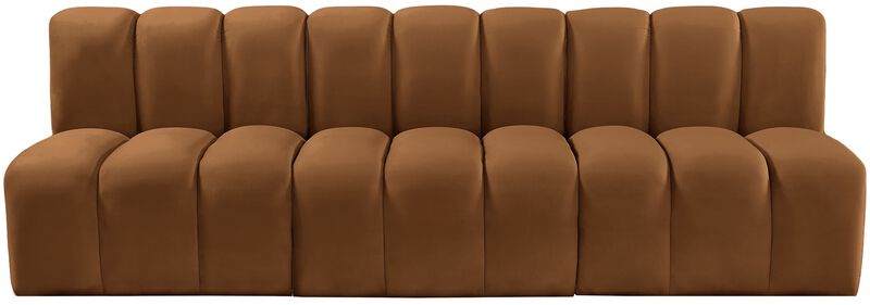 Meridian Furniture Arc Saddle Velvet Modular Sofa image number 5