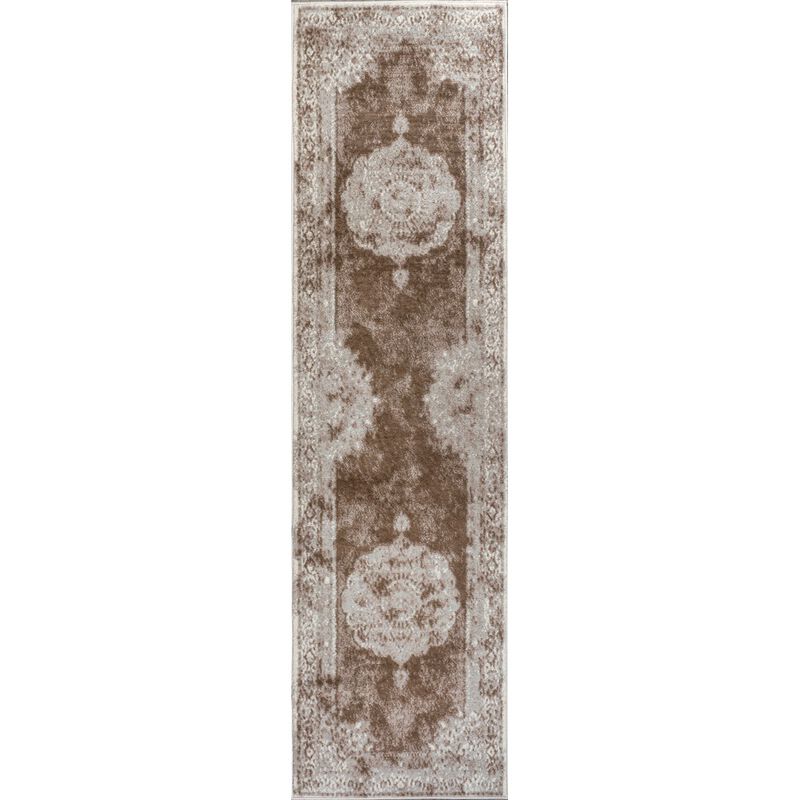 Rosalia Cottage Medallion Cream/Brown Rug