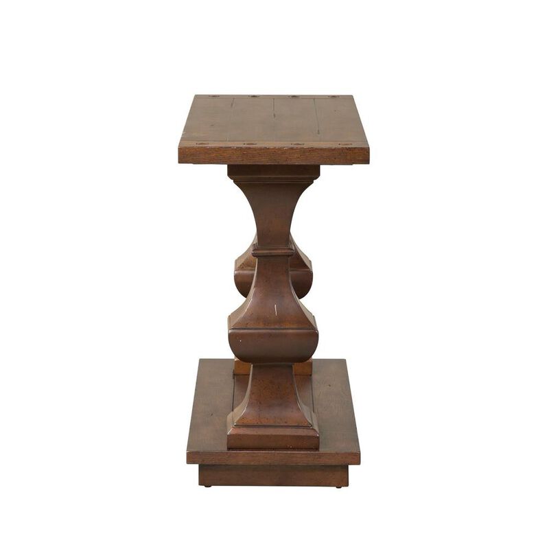 Liberty Furniture Sedona Sofa Table in Kona Brown image number 4