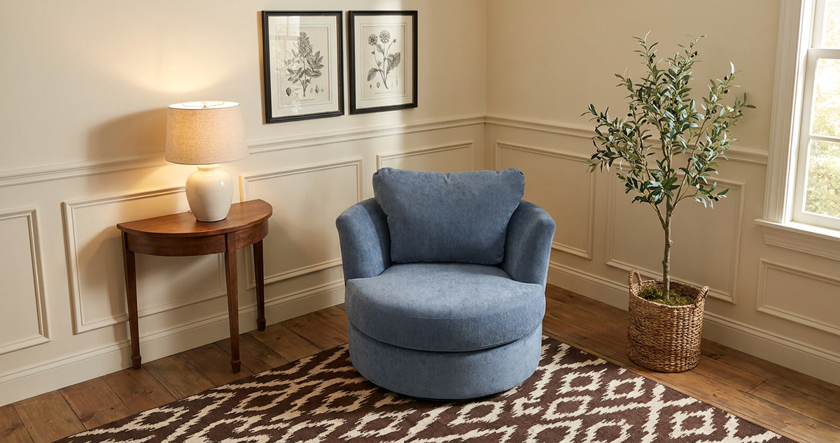 Pluto Swivel Accent Chair