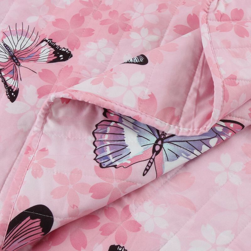 MarCielo Kids Bedspread Quilts Set for Teens Girls Girls Comforter A77.