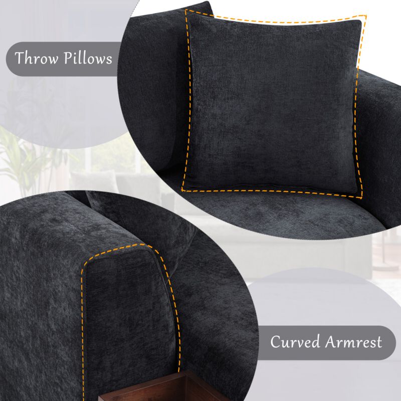 Hetgik Upholstered Sofa image number 3