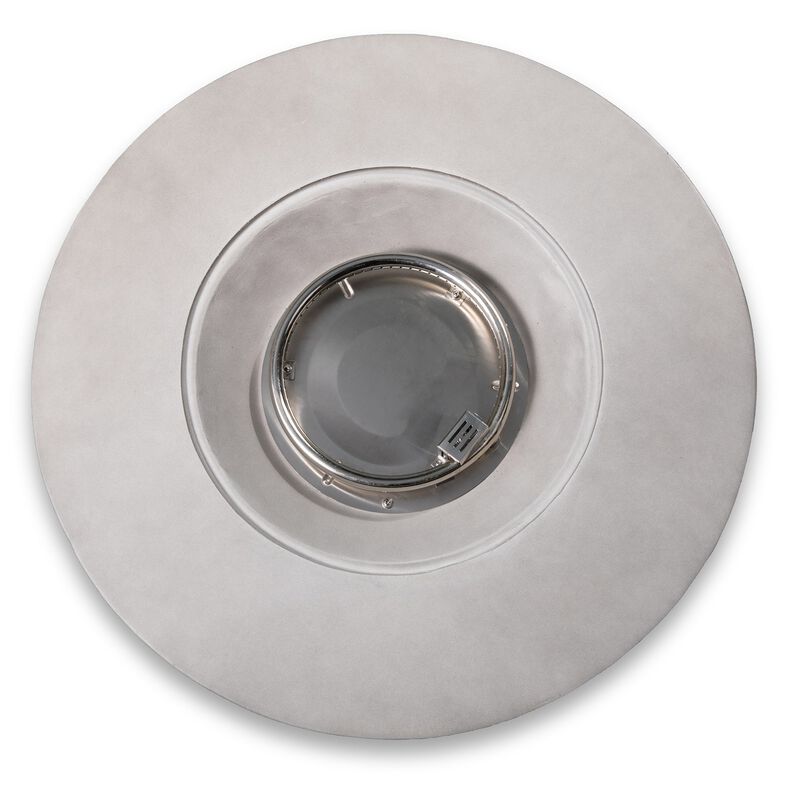30" Propane Gas Fire Pit Table, 50000 BTU Round Concrete Fire Pit for Outside Patio Deck Garden Backyard image number 6