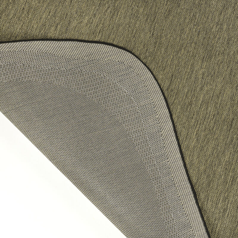 Wyatt Modern Rustic Abstract Indoor/Outdoor Shaped Area Rug