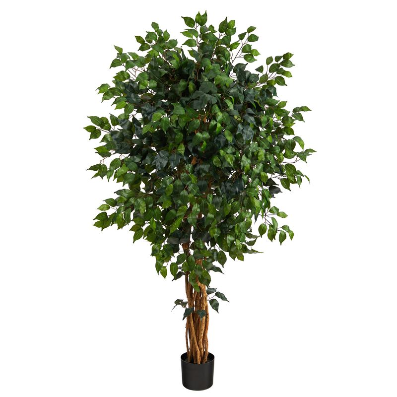 Hivvago 5.5 Feet Palace Ficus Artificial Tree