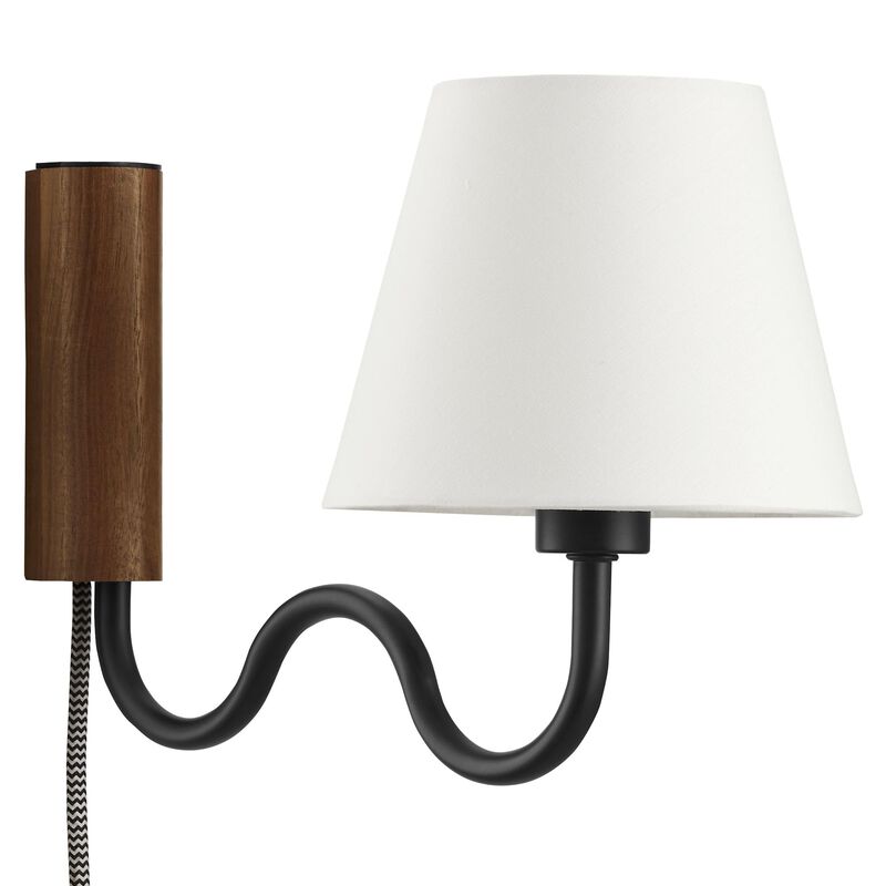 Sunlit Squiggle Arm Wall Sconce image number 6