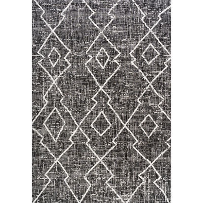 Carwa Tribal Diamond Trellis Indoor/Outdoor Area Rug
