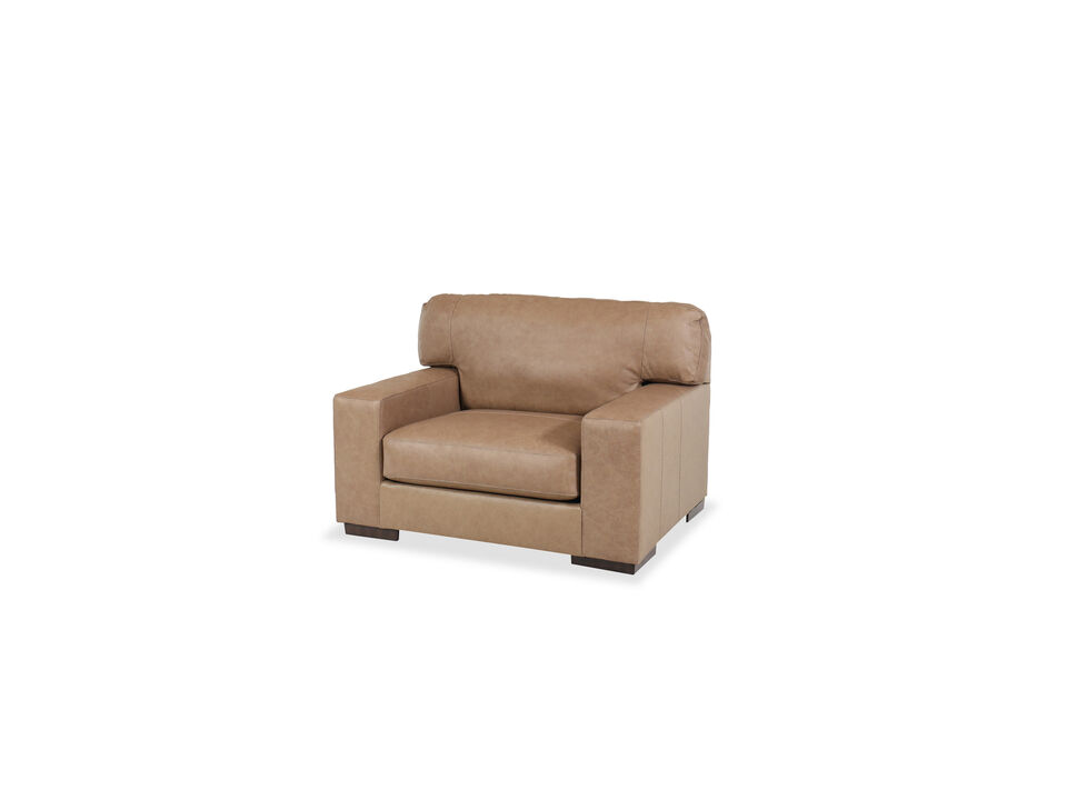 Lombardia Oversized Leather Chair