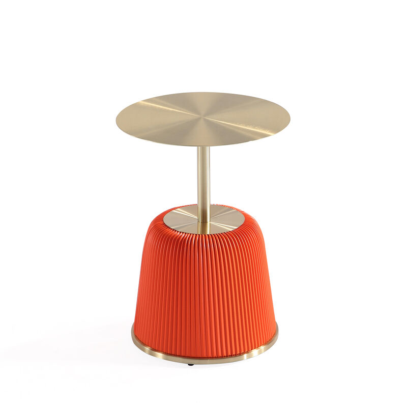 Anderson Orange End Table and Accent Table Set