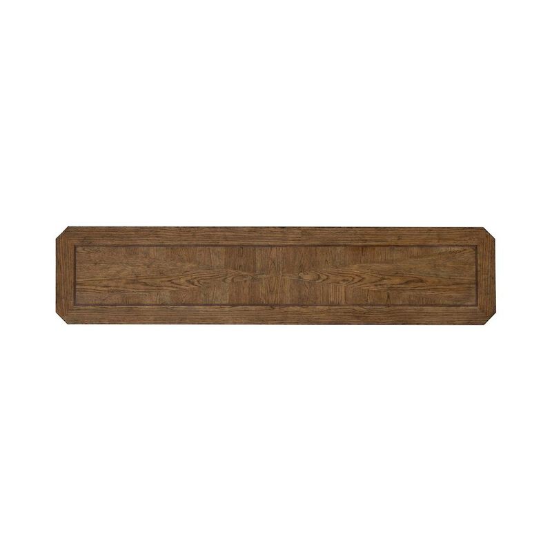 Liberty Furniture Carolina Park Sofa Table for Living Room - Amber Brown Oak image number 2