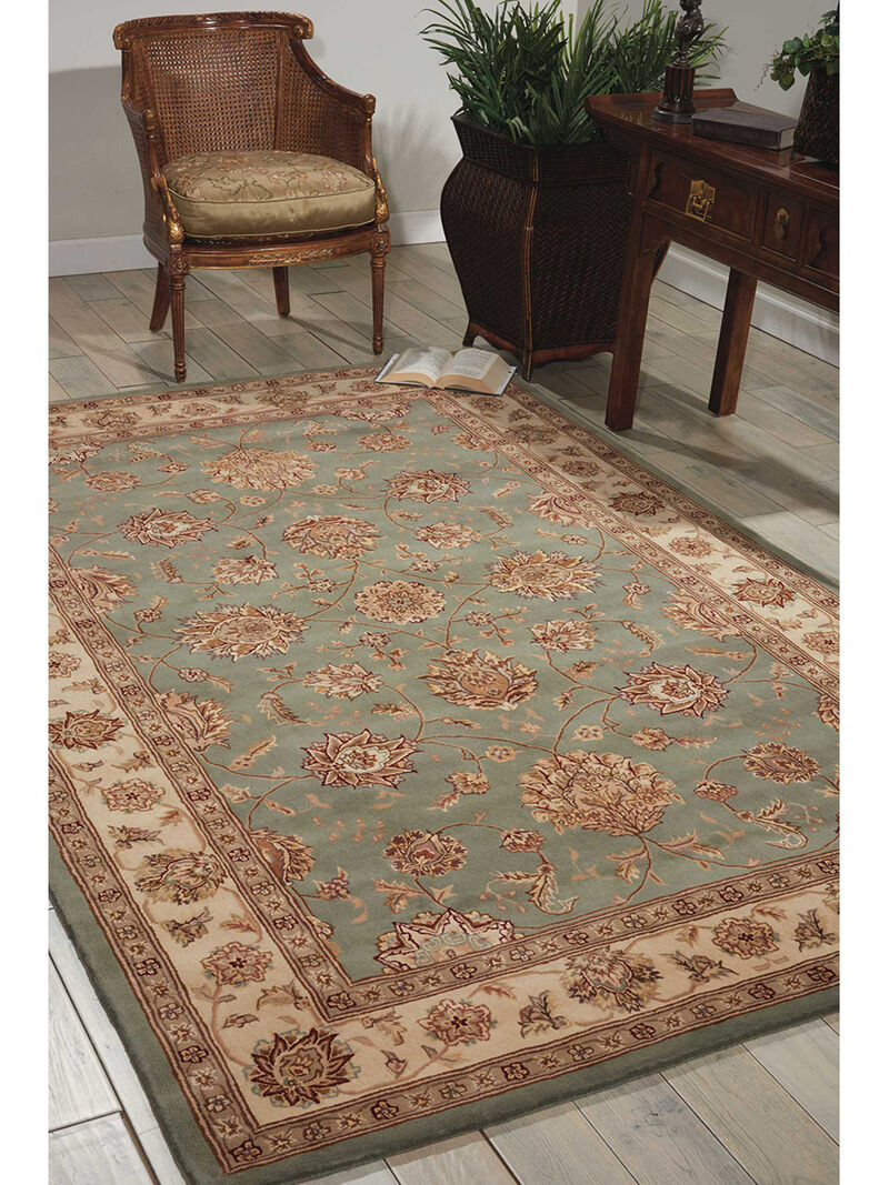 Nourison 2000 2210 Blue 2'6" x 12' Rug