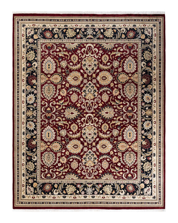 Mogul, One-of-a-Kind Hand-Knotted Area Rug  - Red, 8' 1" x 10' 3"