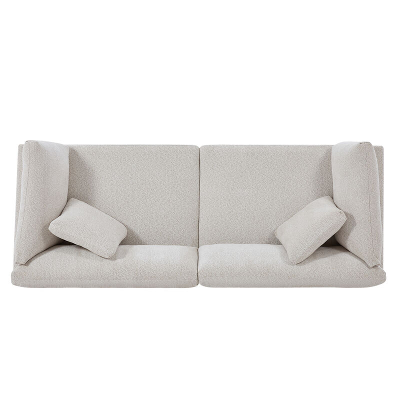 Zerv Modern Flared Arms Sofa image number 4
