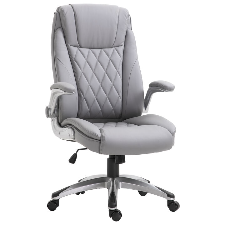 Comfortable Home Office Desk Chair with Adjustable Height and Rocking Function