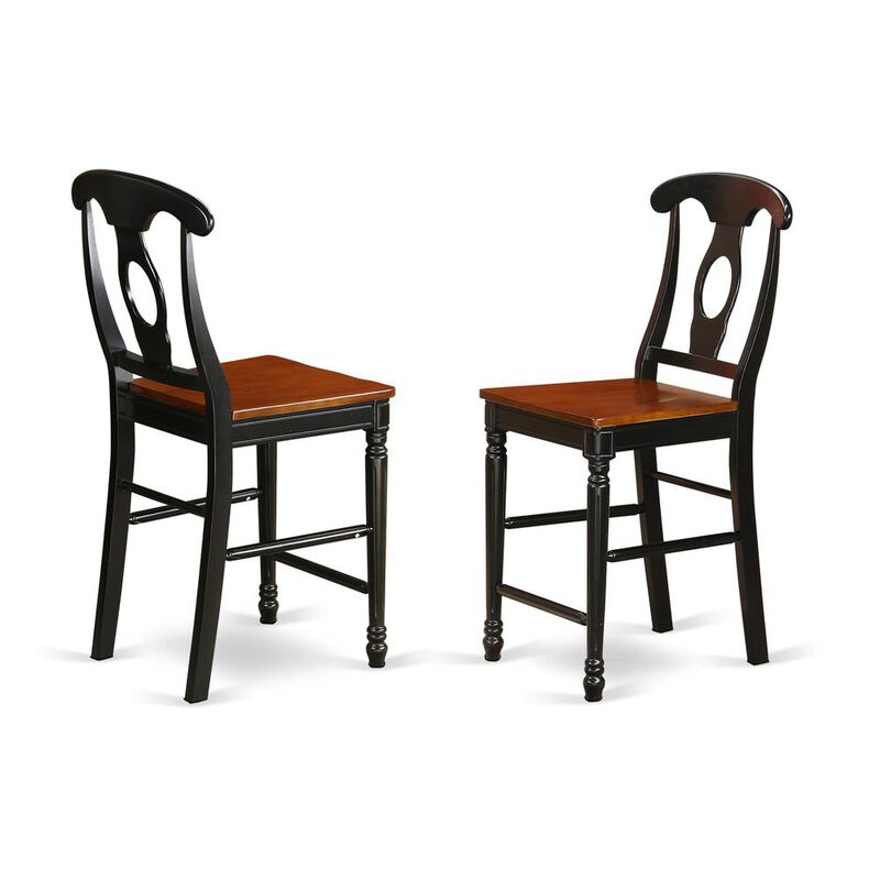 East West Furniture 5  Pc  counter  height  Table  and  chair  set  -  high  top  Table  and  4  Kitchen  bar  stool.