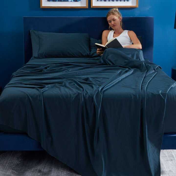 Basic King Sheet Set - Navy