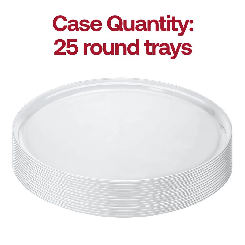 Round Plastic Trays (25 Trays) image number 3
