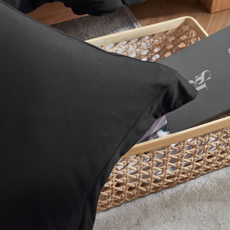 Better Than Butter - Coma Inducer® Oversized Comforter Set - Black