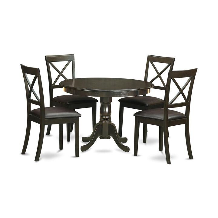 5 Pc Kitchen nook Dining set-Kitchen Table and 4 Dinette Chairs.