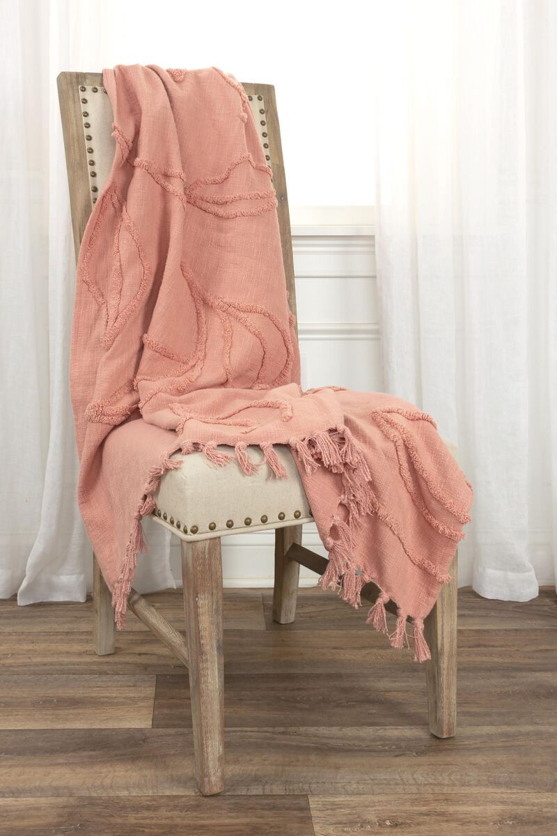 Coral 50" x 60" Throw Blanket