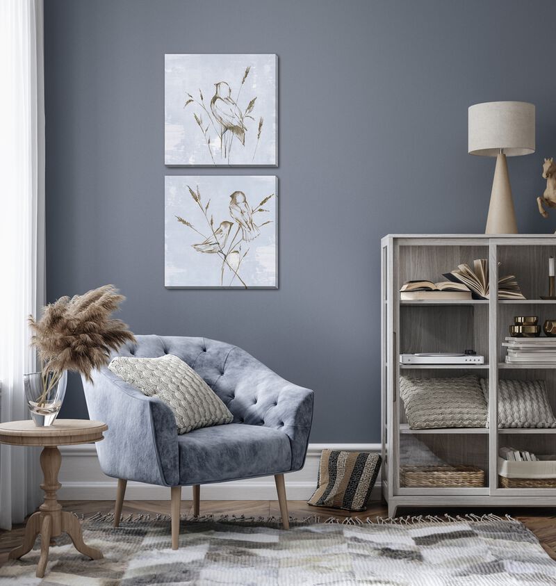 Pastel Birds (Set of 2)