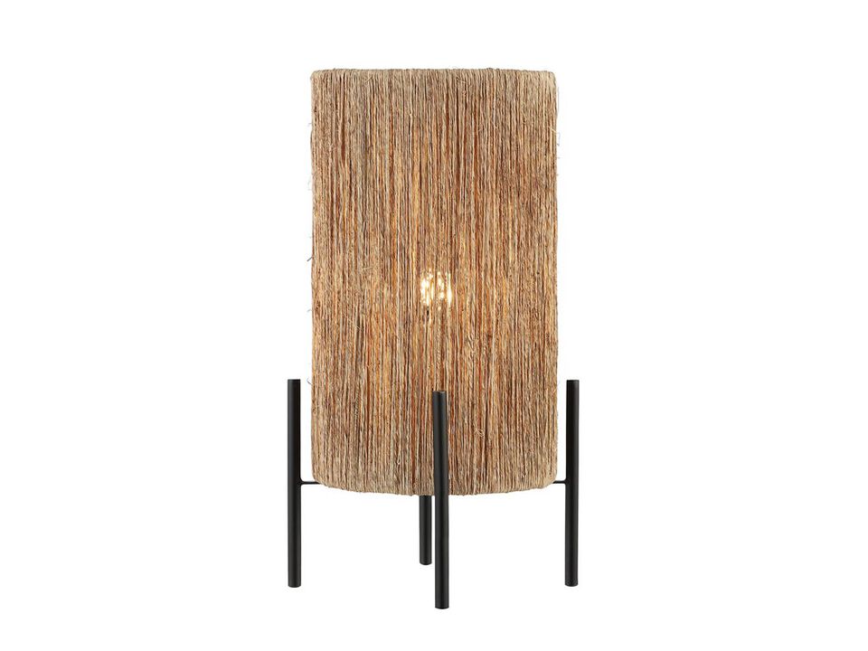 Kai Coastal Minimalist Rattan LED Table Lamp