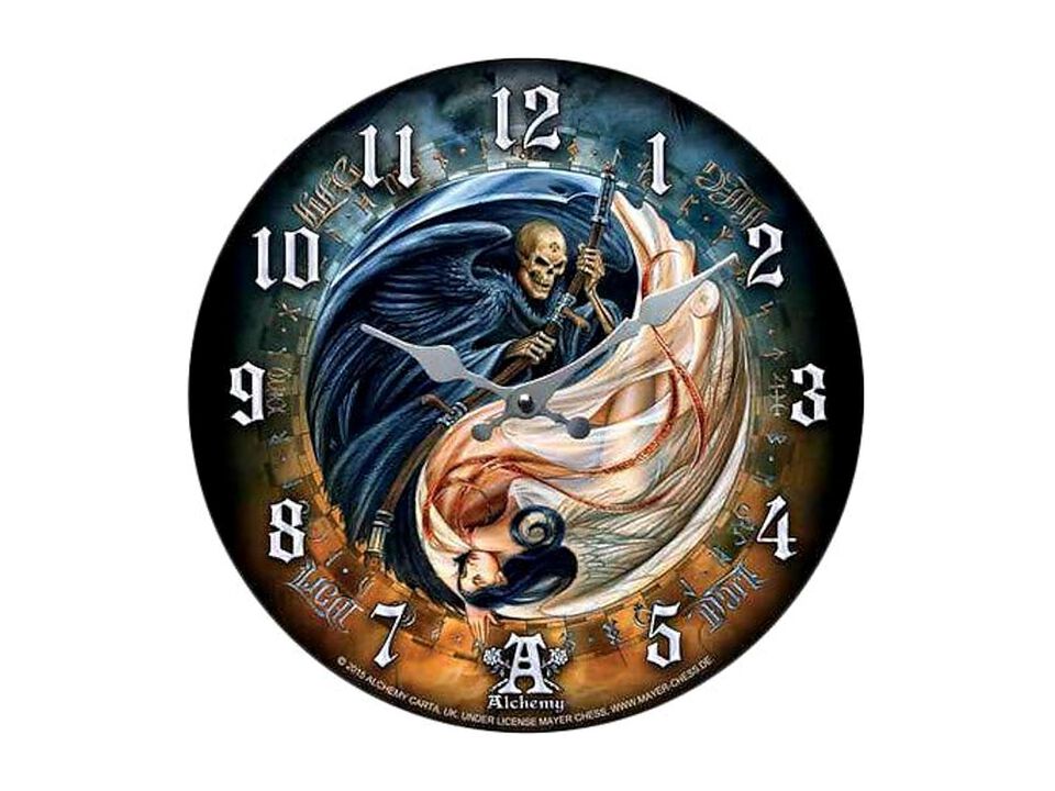Pacific Giftware Versus Doctrinus Plate Wall Clock 5 Inch Home Decor