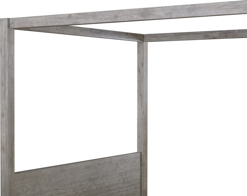 Melbourne Full-Size Canopy Bed in Mineral