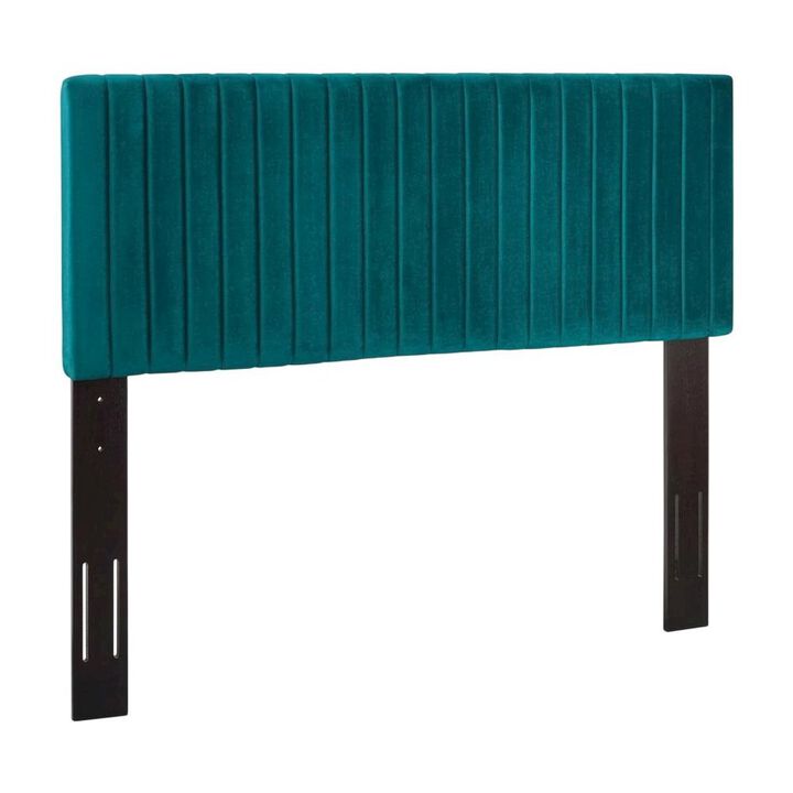 Velvet Full Queen Headboard with Soft Upholstery and Stylish Design