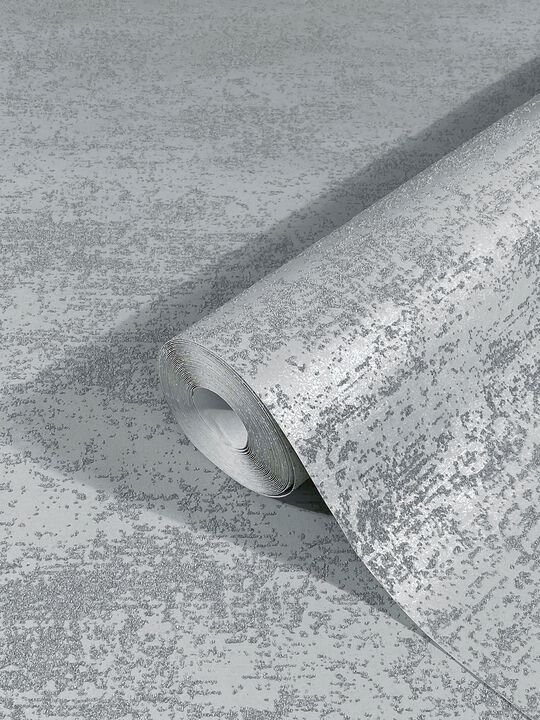 The New Textures Sand Texture Silver Grey Wallpaper NT32515