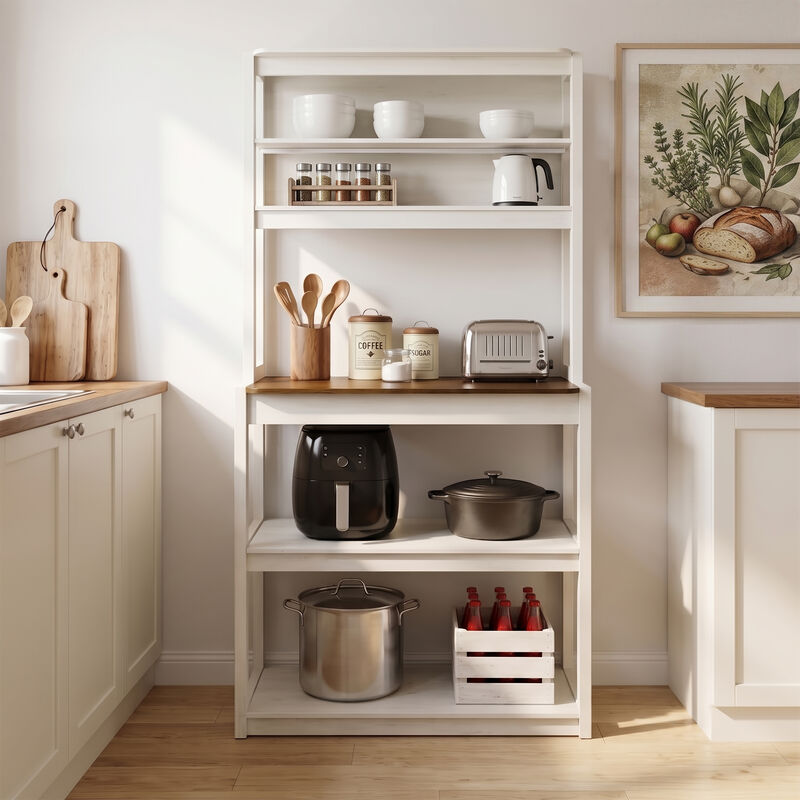 Kexres  Kitchen 5-Tier Bakers Rack image number 2