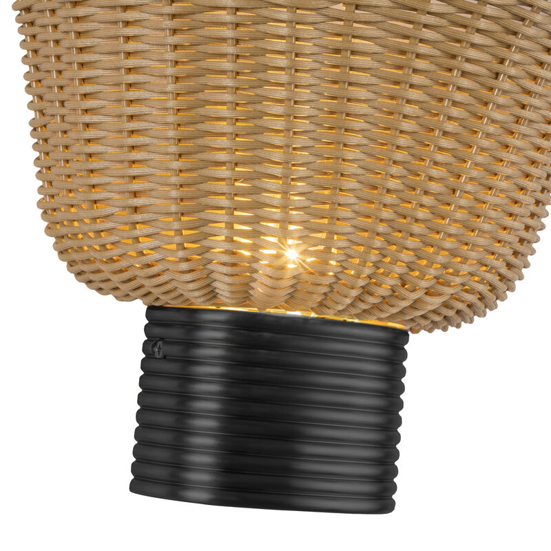 Rancho 14-in Socket Damp-Rated Wall/Vanity Light image number 4