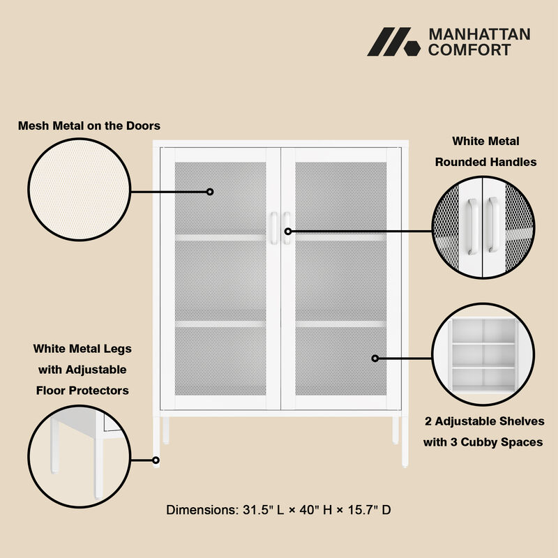 Amelia White Cabinet