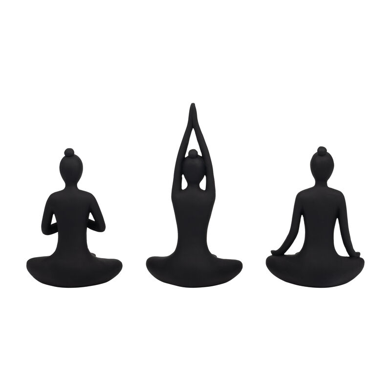 9" Resin Candle Holder Set