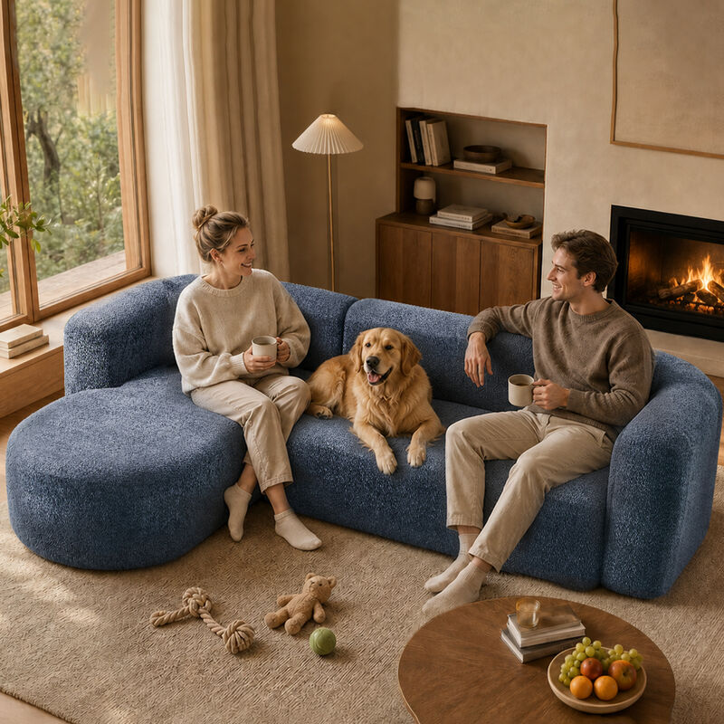 Cetram  L-Shaped Modular Sectional Sofa image number 2