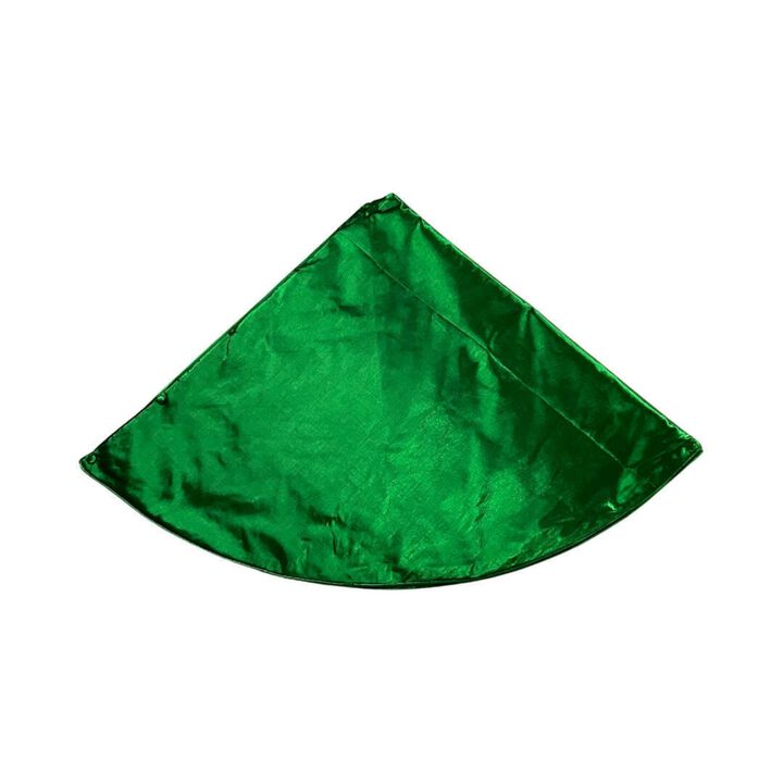 Vickerman 72" Green Metallic Christmas Tree Skirt