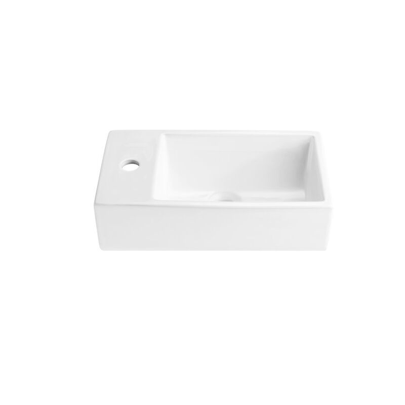 18 Ceramic Vanity Sink Top image number 1