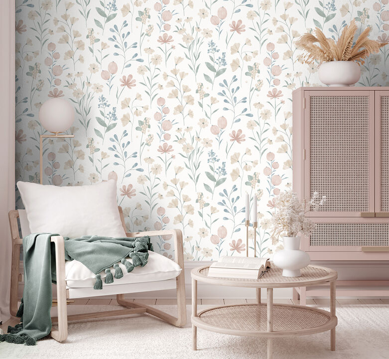 Floral Candy Wallpaper